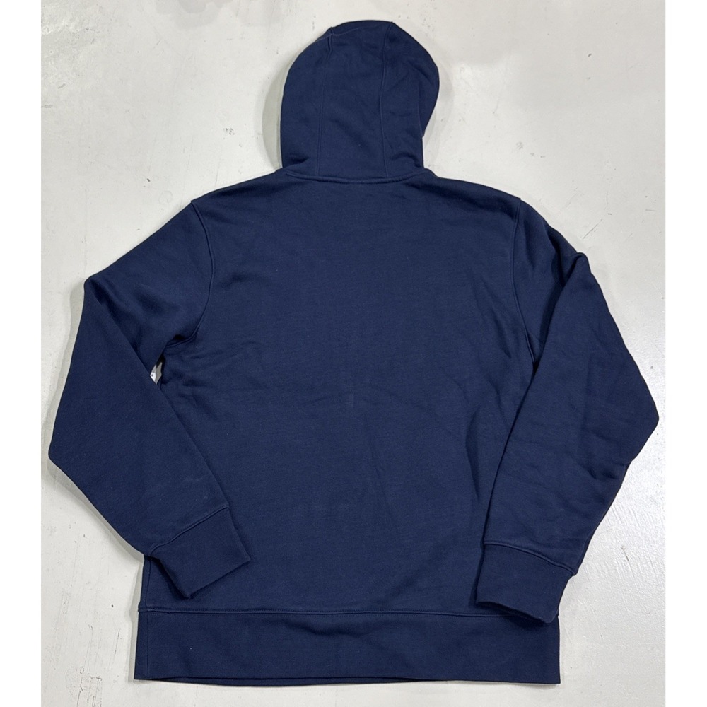 Reebok Men's Blue Pullover Long Sleeve Hooded Sweatshirt Hoodie: Medium NEW - Picture 3 of 5